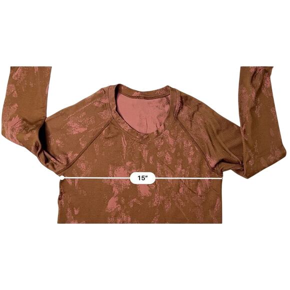 Lululemon Swiftly Tech 2.0 Race Long Sleeve Pullover Top XXXS\XXS Athleisure - Picture 5 of 13